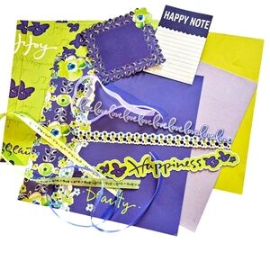Scrapbook Bundle Purple/ Green #2